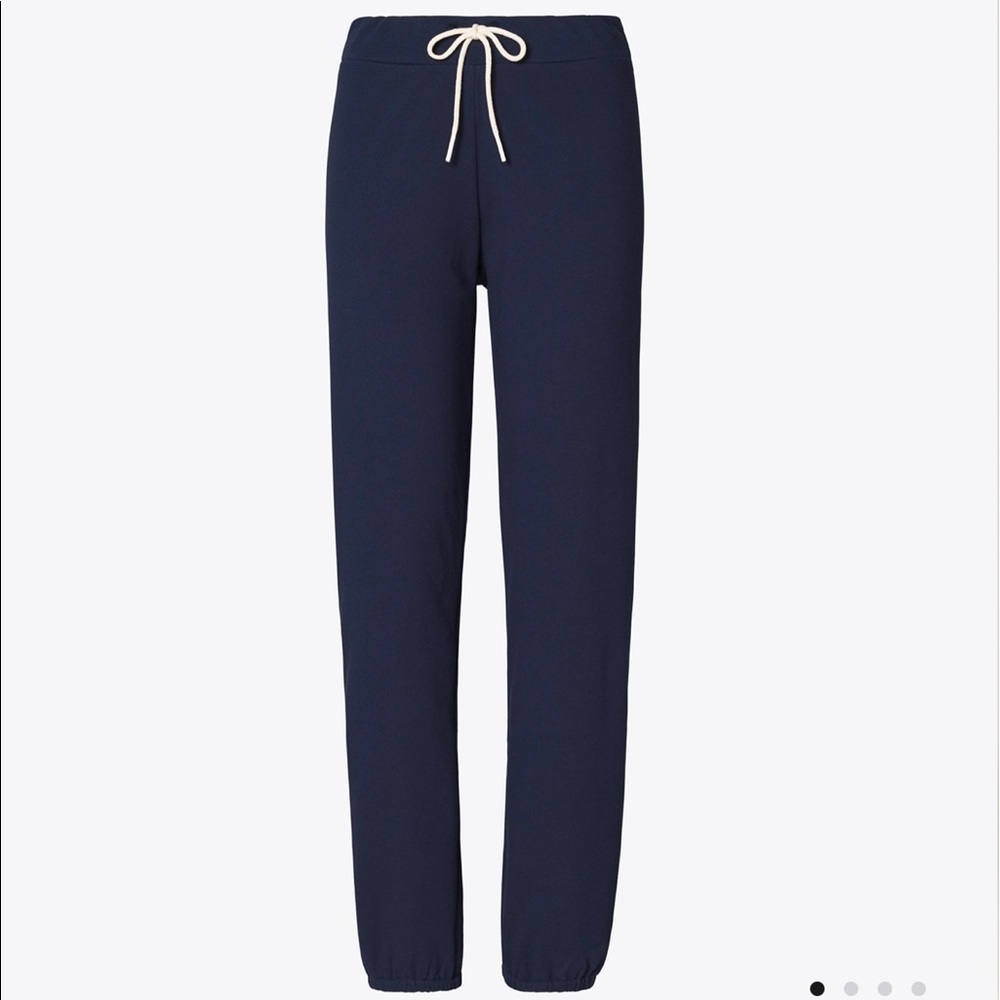 NWT Tory Burch Sport Cotton Terry Sweatpants M